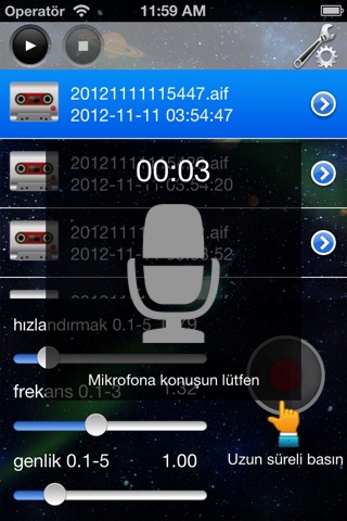 NC Change sound - Professional voice-changer screenshot 2