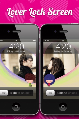 Lover Lock Screens screenshot 3