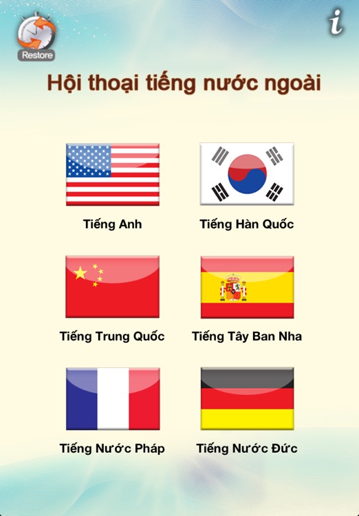 Hội thoại tiếng nước ngoài