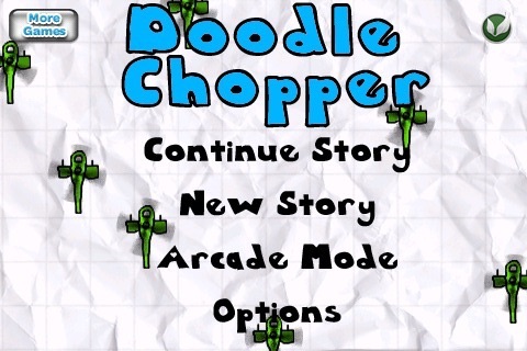 Doodle Chopper Lite screenshot 4