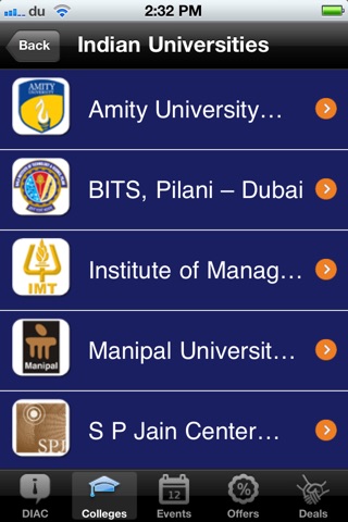 DIAC Student Hub screenshot 3