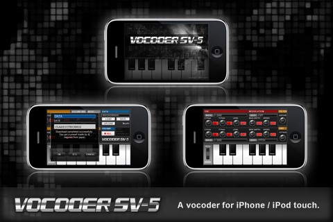 Vocoder Synthesizer SV-5 screenshot 4