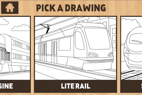 Color It Puzzle It: Trains screenshot 2