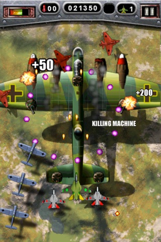 Alpha Combat: Defend Your Country Fighter Jet Aerial War Game screenshot 2