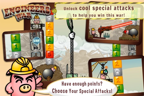 Engineers War Lite ~ Free Arcade Action Game with Online Versus Mode screenshot 2