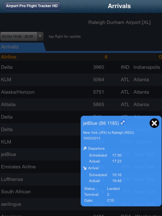 Raleigh Airport Pro (RDU) + Flight Tracker HD