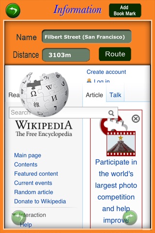 WikiMap Pro screenshot 2
