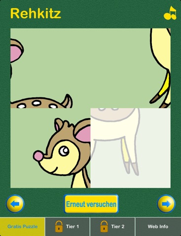 Animal Voice Puzzle for iPad screenshot 3
