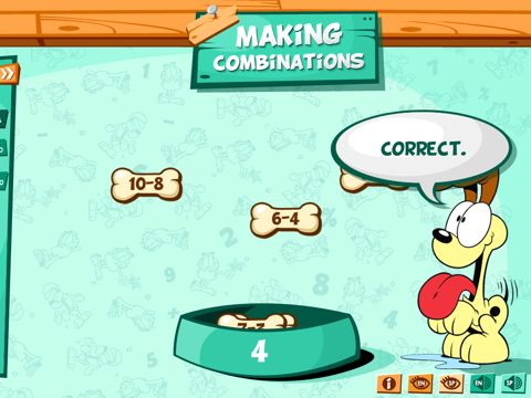Garfield's Mental Math Games - Free screenshot 4