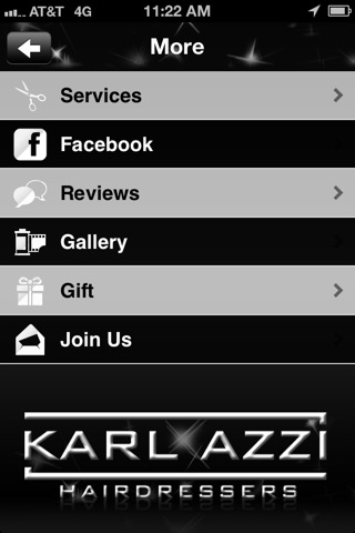 Karl Azzi Hairdressers screenshot 2