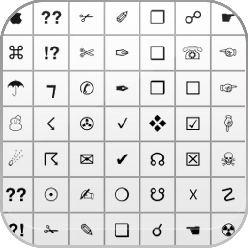 Symbol keyboard - Adds symbols, Emoji and ascii keyboard