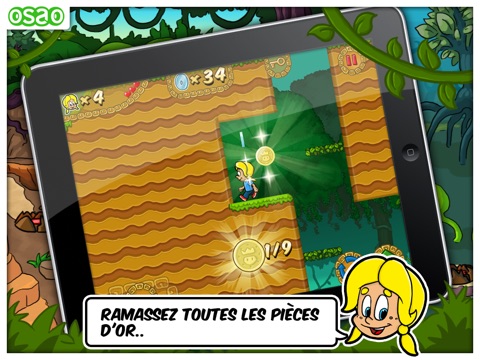 Pixeline and the Jungle Treasure HD FREE screenshot 2