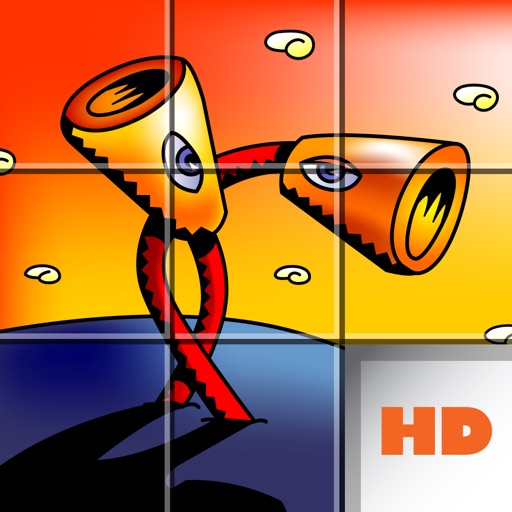 BlurbyWorld Puzzle HD Icon