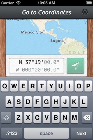 Goto Coordinates screenshot 2