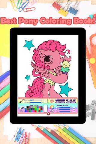 The Pony Coloring Pages For Kids screenshot 3