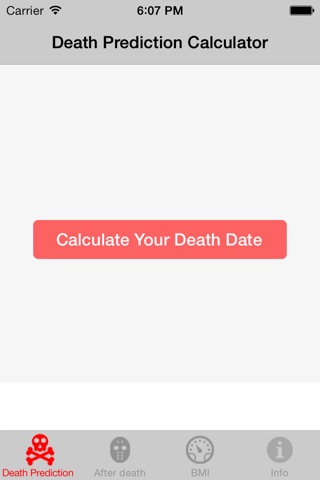 Death Prediction Calculator screenshot 2