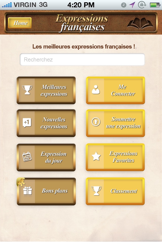 Expressions Françaises: le dictionnaire gratuit screenshot 3