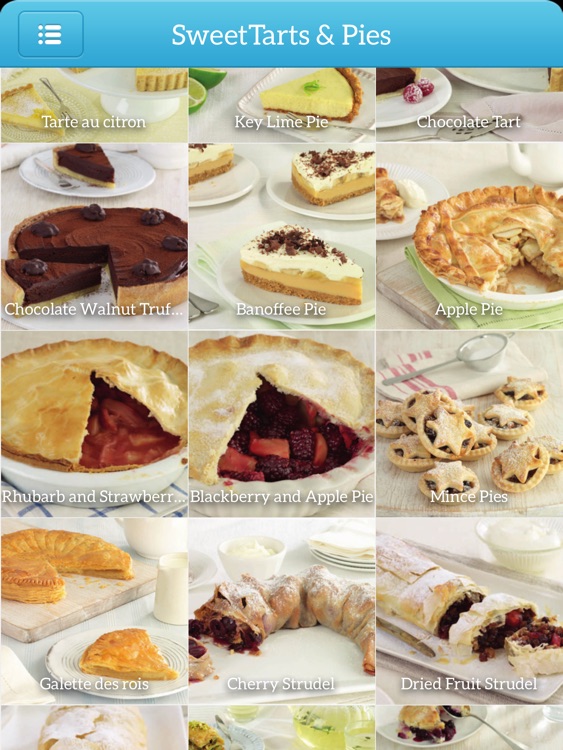 Dessert Recipes - TK Photo Cookbook for iPad