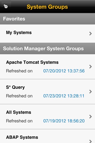 SAP System Monitoring screenshot 2