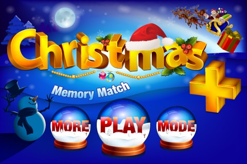 Christmas + Memory Match screenshot 2