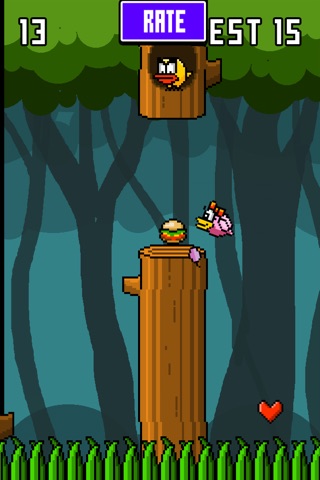 Famous Bird's Girlfriend : She loves Hamburger screenshot 2
