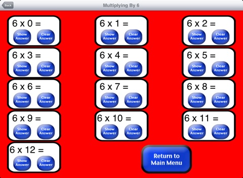 Magic Multiplication Board screenshot 4