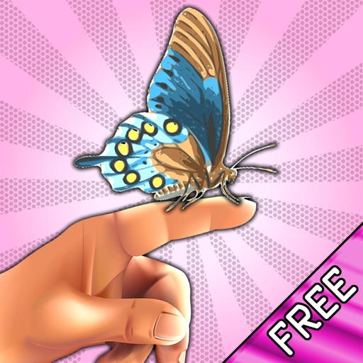 Butterfly Fingers! with Augmented Reality FREE iOS App