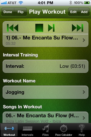 iWorkout - Music At Your Pace screenshot 3