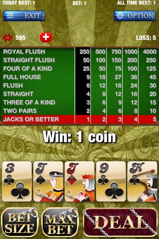 52 Shades of Grey Video Poker screenshot 4