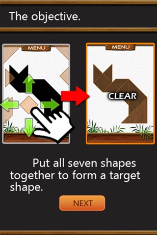Tans Block ( Simple Classic Tangram Puzzle Game ) screenshot 4