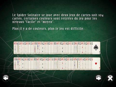 SPIDER mania SOLITAIRE screenshot 2