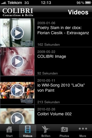 Colibri - Contactlinse und Brille screenshot 2