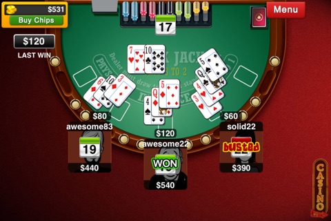 Blackjack Live : Casino All-In screenshot 3