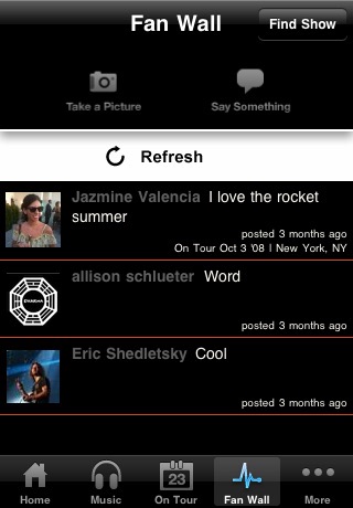 The Rocket Summer (Official App) screenshot 4