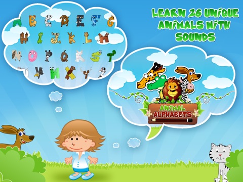Animal  Alphabets HD: Learn , Write and Play screenshot 4