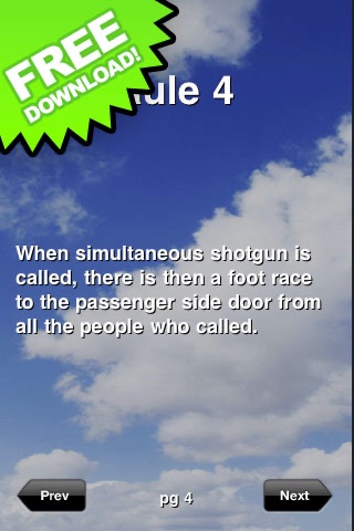 Rules of Shotgun