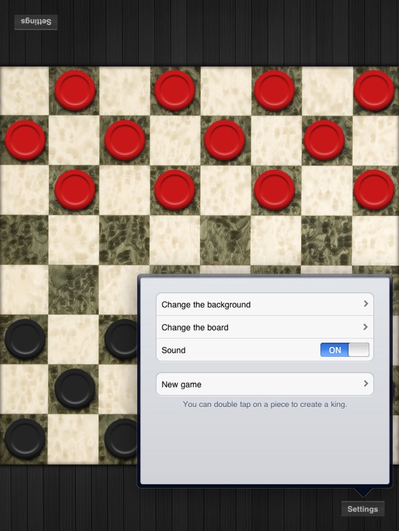 Checkers for iPad