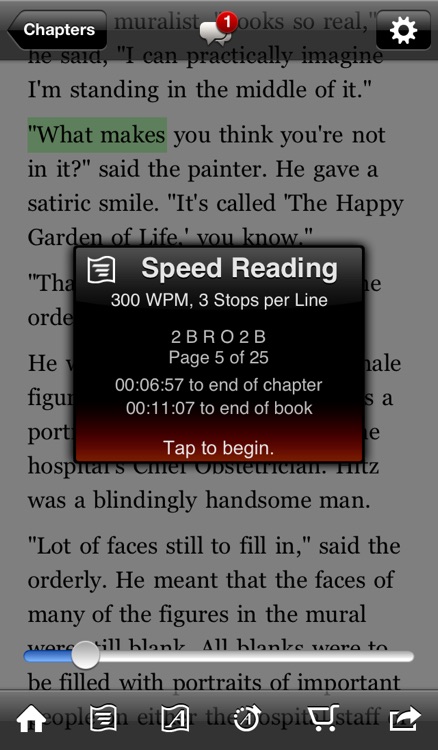 QuickReader Lite - eBook Reader with Speed Reading