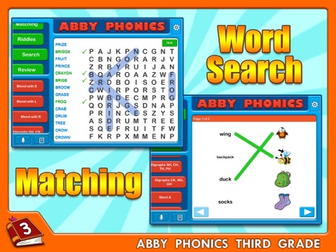 Abby Phonics - Third Grade HD screenshot 3