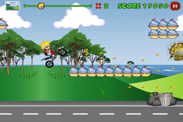 Extreme Kid Race Lite screenshot-3