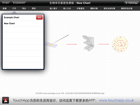 Bio Flowchart Lite screenshot 2