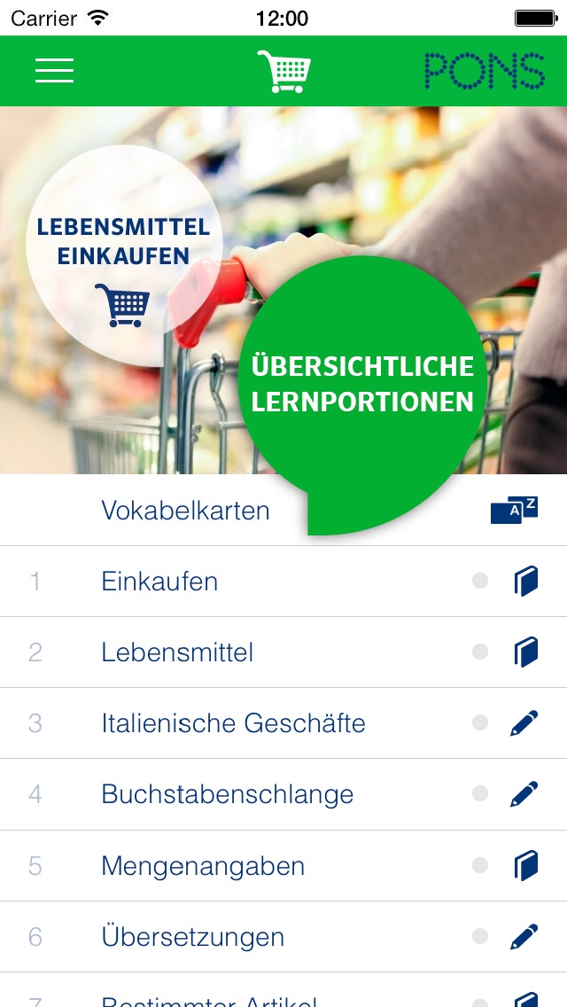 How to cancel & delete Italienisch lernen - PONS Sprachkurs für Anfänger from iphone & ipad 2