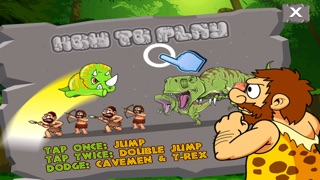 A BABY DINOSAUR'S T-REX AND CAVEMAN ESCAPE 2.5 IOS