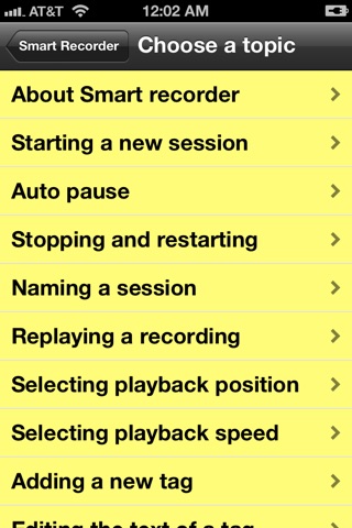 Скриншот из Smart Recorder Classic Lite - The Free transcriber and Voice Recorder