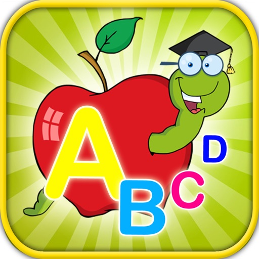 Animated ABCD. Icon