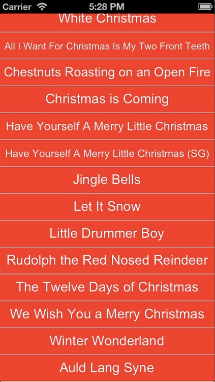 Christmas Sing-A-Long