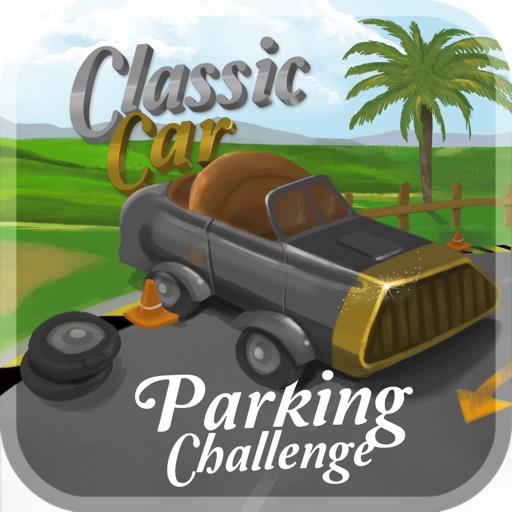 Classic Car Parking Challenge Lite Icon