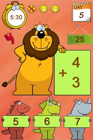 A+ Math Program FREE - Addition and Subtraction Success screenshot 3