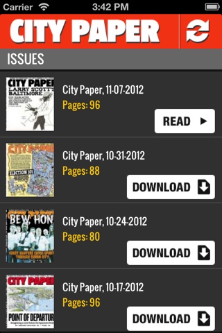 citypaper screenshot 2