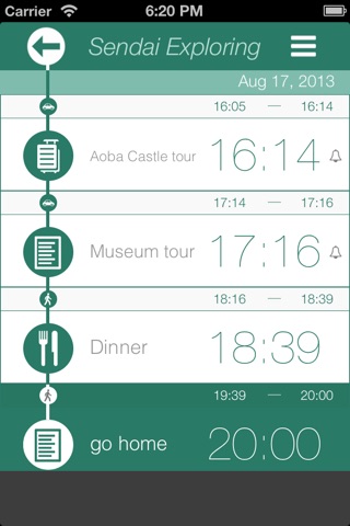 ODECON - Scheduling auxiliary application - screenshot 2